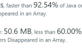 leetcode448-Find All Numbers Disappeared in an Array