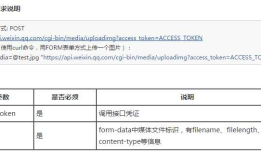 第三方微信公众号开发上传永久素材，当是其他类型的素材是参数如何设置