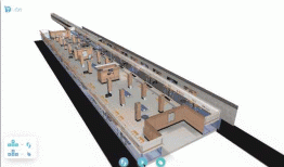使用H5与webGL的3D 可视化地铁展示