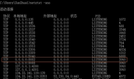 windows端口占用排查