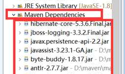 使用maven和myeclipse配置hibernate以及基本的入门程序
