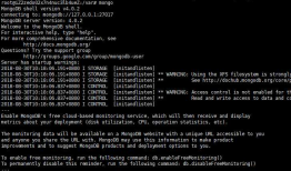 Linux上MongoDB一些设置