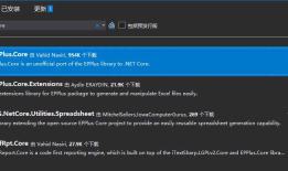 在ASP.NET Core中使用EPPlus导入出Excel文件