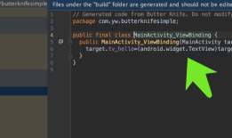 Android使用AnnotationProcessor模仿ButterKnife