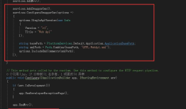 .net core webapi 配置swagger调试界面