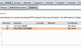 burpsuite iphone 手机抓包