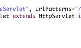 @WebServlet @WebListener @WebListener