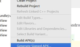 Android Studio 将文件打包成APK