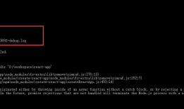 create-react-app 报错 Unexpected end of JSON input while parsing near '