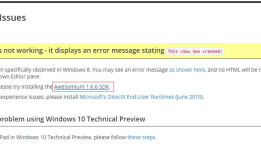 MarkdownPad2报错: Html Rendering Error (An error occurred with the Html rendering component.)