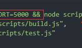 create-react-app 脚本搭建工程，修改默认端口号
