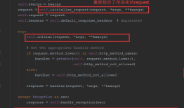 Django APIView源码解析