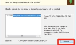 Windows下安装并启动mongodb