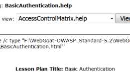 Webgoat之Injection Flaws