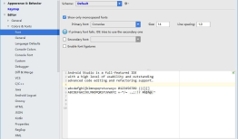 [转]Android-Studio 常用配置项