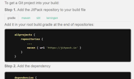 android studio 之dependence添加依赖maven仓库中的项目出错