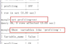 Mysql之Show profile