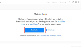 谷歌移动UI框架Flutter入门