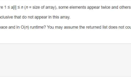 448. Find All Numbers Disappeared in an Array
