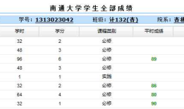 关于南通大学教务管理系统微信公众号的个人看法