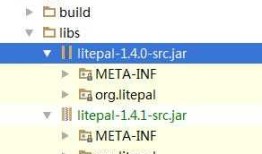 Android Studio引用第三方jar包（例如：使用LitePal）