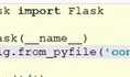 2，flask入门（URL）