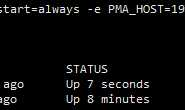 centos7一步一步搭建docker phpmyadmin 及nginx配置phpmyadmin非根目录重点讲解