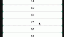 iOS开发UITableView的动画cell