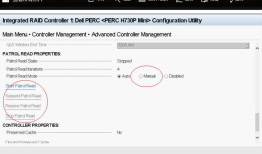 如何在OMSA/IDRAC/BIOS 中开关以及更改PR（patrol read）循读方式？
