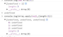 Array.apply(null,{length:20})与new Array(20)的区别
