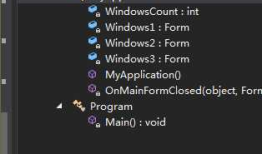 c#利用ApplicationContext类 同时启动双窗体的实现