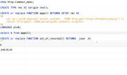 postgres http fdw + plv8 处理数据