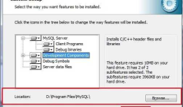 数据库第一节 安装mysql sever5.5与查看数据库创建表