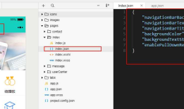 微信小程序--每个独立的page的page.json只能修改window属性