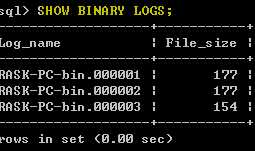 MySQL-07 日志管理