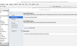 Android Studio运行Hello World程序
