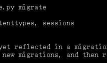 执行manage.py test报数据库错误
