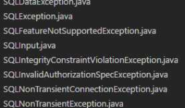 java笔试要点（java.sql包）