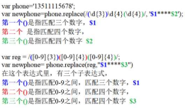 隐藏手机号中间四位，改为**** (常见四种方法)
