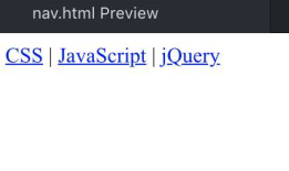 HTML <nav> 标签
