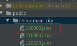 在vue-cli3中使用axios获取本地json