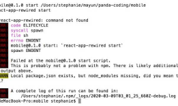 react-app-rewired start 启动失败报错解决方法