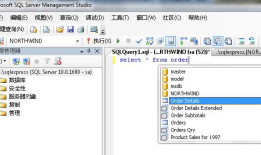 sqlServer自动代码提示功能