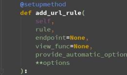 二十二：视图之add_url_rule和app.route