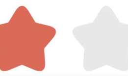 Android自定义评分控件：RatingStarView