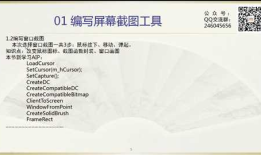 windows程序开发窗口截图实现一