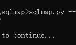 sqlmap Windows 安装教程