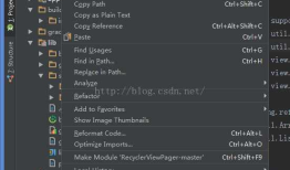 如何在Android Studio中添加RecyclerView-v7支持包