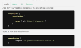 android studio 之dependence添加依赖maven仓库中的项目出错