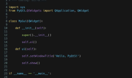【PyQt5】（04）设置窗体标题